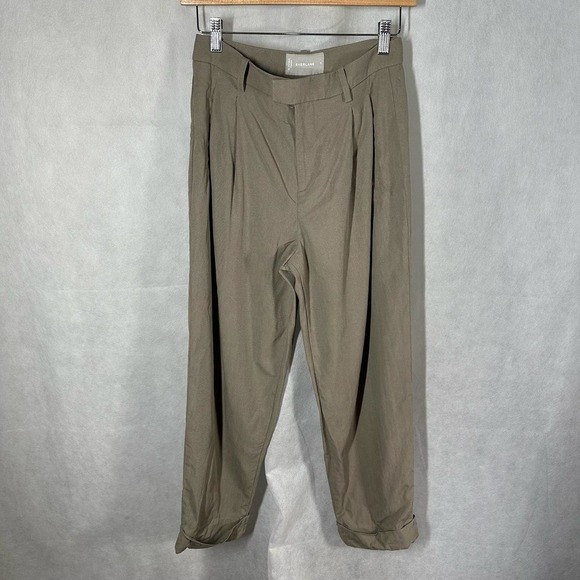 Everlane The Put Together Pleat Pants Size 0 Clay - Picture 10 of 11
